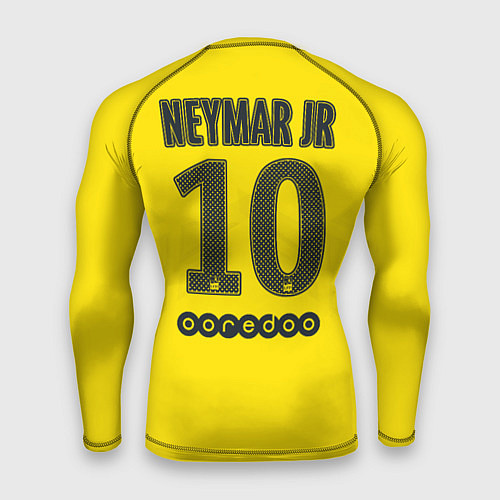 Мужской рашгард PSG FC: Neymar Away 17/18 / 3D-принт – фото 2