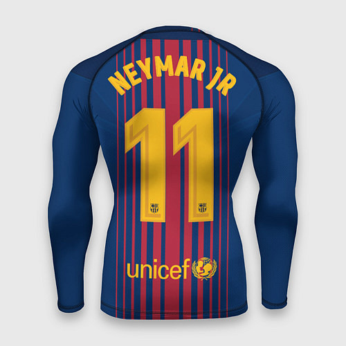 Мужской рашгард Barcelona FC: Neymar Home 17/18 / 3D-принт – фото 2