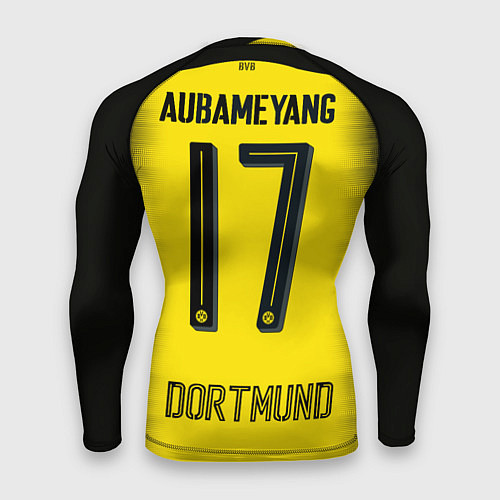 Мужской рашгард BVB FC: Aubameyang Away 17/18 / 3D-принт – фото 2