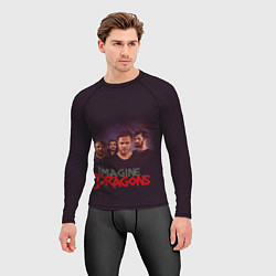 Рашгард мужской Группа Imagine Dragons, цвет: 3D-принт — фото 2
