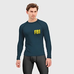 Рашгард мужской FBI, цвет: 3D-принт — фото 2