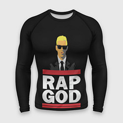 Рашгард мужской Rap God Eminem, цвет: 3D-принт