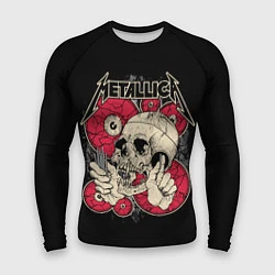 Мужской рашгард Metallica Skull