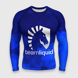 Рашгард мужской Team Liquid: Polygons, цвет: 3D-принт
