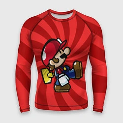 Мужской рашгард Super Mario: Red Illusion