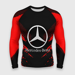 Рашгард мужской Mercedes-Benz: Red Anger, цвет: 3D-принт