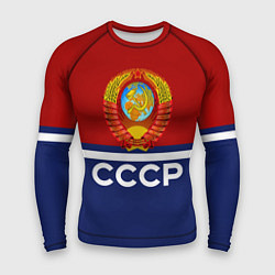 Рашгард мужской СССР: Спортсмен, цвет: 3D-принт