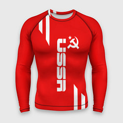 Мужской рашгард USSR: Red Sport