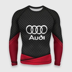 Мужской рашгард Audi: Grey Carbon