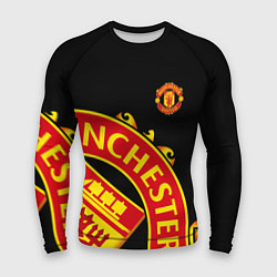 Мужской рашгард FC Man United: Black Exclusive