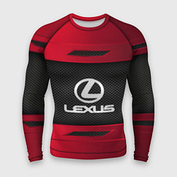 Рашгард мужской Lexus Sport, цвет: 3D-принт