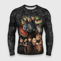 Мужской рашгард How to Train Your Dragon