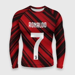 Мужской рашгард Ronaldo 7: Red Sport