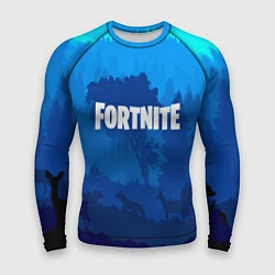 Мужской рашгард Fortnite: Blue Forest