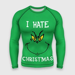 Мужской рашгард I hate christmas