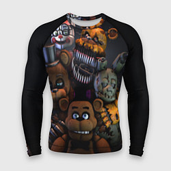Рашгард мужской Five Nights at Freddy's, цвет: 3D-принт