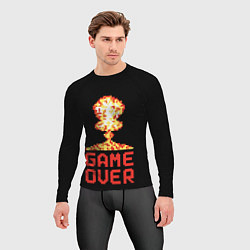 Рашгард мужской Game over - atomic explosion, цвет: 3D-принт — фото 2