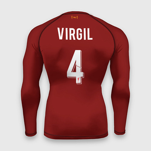 Мужской рашгард Virgil van Dijk 19-20 форма / 3D-принт – фото 2