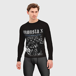 Рашгард мужской Monsta X, цвет: 3D-принт — фото 2