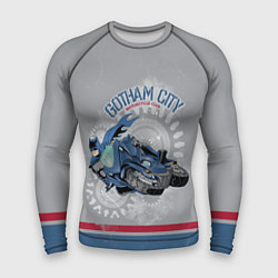 Рашгард мужской Gotham City Motorcycle Club, цвет: 3D-принт