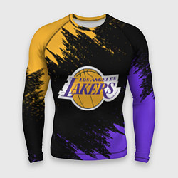 Рашгард мужской LA LAKERS, цвет: 3D-принт