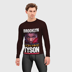 Рашгард мужской Mike Tyson, цвет: 3D-принт — фото 2