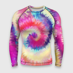 Рашгард мужской Tie Dye vortex, цвет: 3D-принт