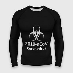 Рашгард мужской NCoV-2019: Coronavirus, цвет: 3D-принт