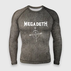 Рашгард мужской Megadeth, цвет: 3D-принт