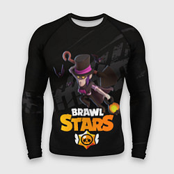 Мужской рашгард Brawl stars Mortis Мортис