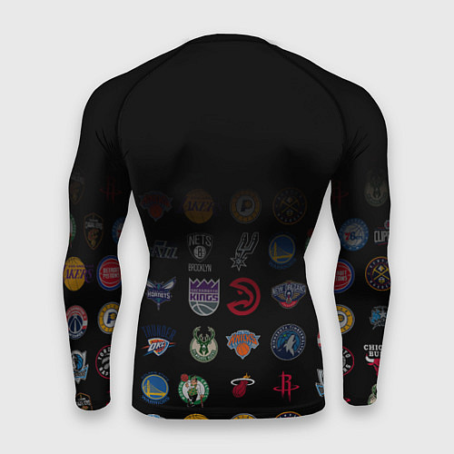 Мужской рашгард Oklahoma City Thunder 2 / 3D-принт – фото 2