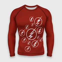 Рашгард мужской The Flash Logo, цвет: 3D-принт