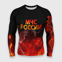 Рашгард мужской МЧС России, цвет: 3D-принт