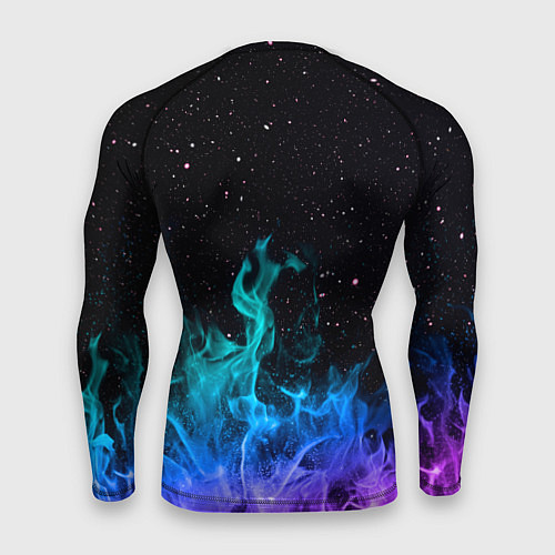 Мужской рашгард Перламутровый огонь / 3D-принт – фото 2