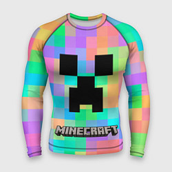 Рашгард мужской Minecraft, цвет: 3D-принт
