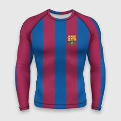 Рашгард мужской FC Barcelona 2021, цвет: 3D-принт