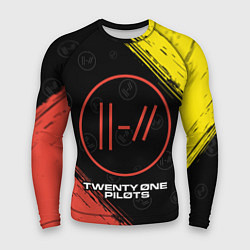 Рашгард мужской TWENTY ONE PILOTS 21 PILOTS, цвет: 3D-принт