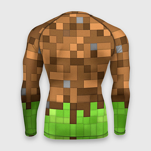 Мужской рашгард Minecraft logo heroes / 3D-принт – фото 2