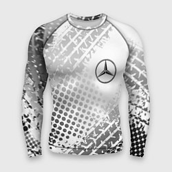 Рашгард мужской Mercedes-Benz, цвет: 3D-принт