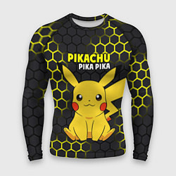 Рашгард мужской Pikachu Pika Pika, цвет: 3D-принт