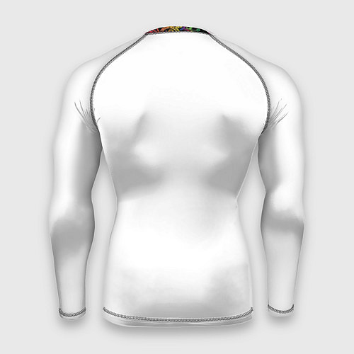 Мужской рашгард  Слон с орнаментом / 3D-принт – фото 2