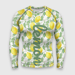 Рашгард мужской Лимон, цвет: 3D-принт