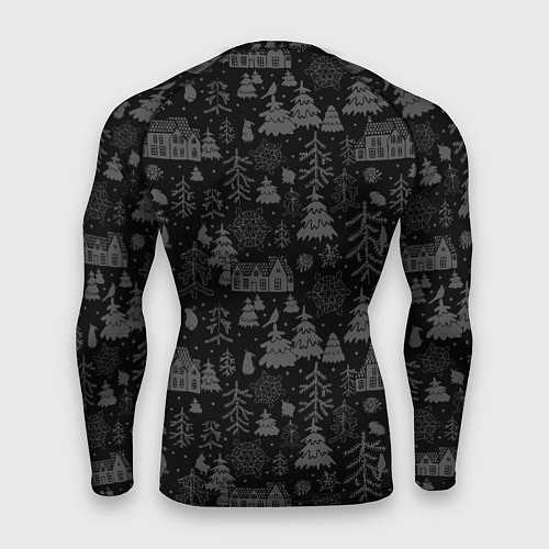 Мужской рашгард Santa style / 3D-принт – фото 2