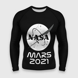 Рашгард мужской NASA Perseverance, цвет: 3D-принт