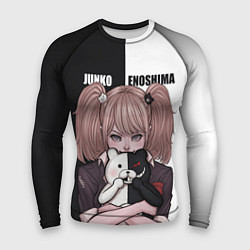 Рашгард мужской MONOKUMA JUNKO, цвет: 3D-принт