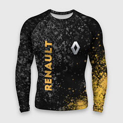Рашгард мужской Renault Брызги, цвет: 3D-принт