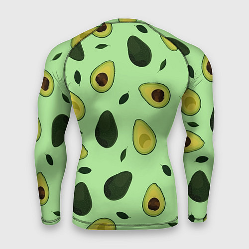 Мужской рашгард Авокадо / 3D-принт – фото 2
