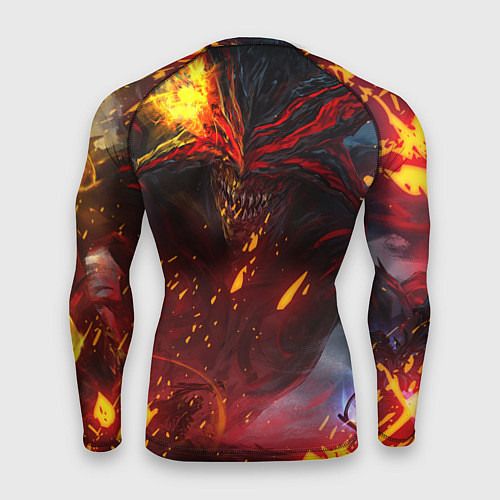 Мужской рашгард Path of Exile Fire Demon Z / 3D-принт – фото 2