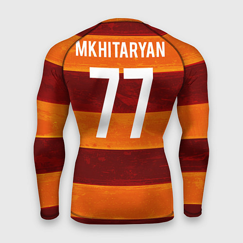 Мужской рашгард Henrikh Mkhitaryan Roma / 3D-принт – фото 2