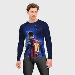 Рашгард мужской Leo Messi Лео Месси 10, цвет: 3D-принт — фото 2